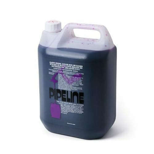 Image of We Can Source It Ltd – Pipeline Beer Line Cleaner with Purple Indicator 5L Commercial Strength Solution for Pubs, Bars, Restaurants - Cleans Beer Lines, Pumps, Pipes, Dispensers
