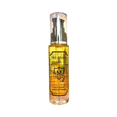 Image of Morgan's Pomade Pre Shave Oil Moisturises and Prepares the Skin Before Shaving, Reduces Razor Burn and Irritation, with Jojoba Oil and Eucalyptus 50ml