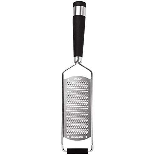 Image of iNeibo Lemon Zester Kitchen Cheese Grater Vegetable Slicer for Parmesan Cheese Lemon, Garlic, Nutmeg, Chocolate, Fruits, Ginger - Cheese Shredder & Stainless Steel Grater