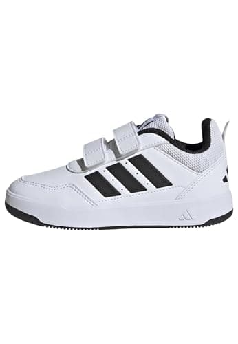 Image of adidas Unisex Kids TENSAUR Sport 3.0 Hook and Loop Shoes Kids, FTWR White/core Black/FTWR White, 2 UK