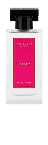 Image of Ted Baker Floret Polly Eau de Toilette for Women, Fruity Floral Perfume with Mandarin, Jasmine & Vanilla, Elegant Fragrance Scent, Fresh, Peach, Mandarin, White Musk for Her 50ml