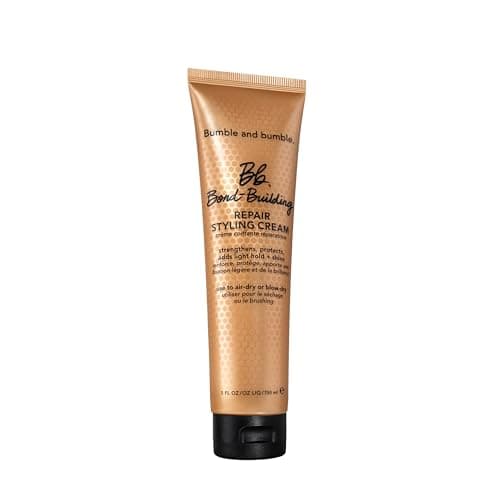 Image of Bumble and bumble. Bond-Building Hair Repair Styling Cream | Anti Frizz | For Damaged Hair, Split Ends + Strengthening | Color Safe | Straight to Coily, 150 ml