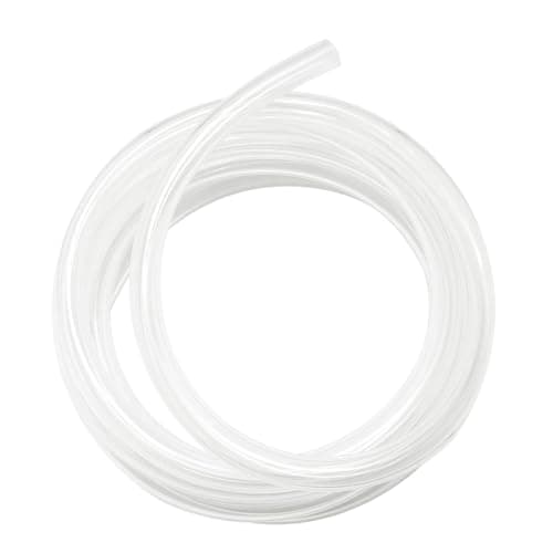 Image of Dcizlont 1M Clear Plastic Tubing, 8mm x 11mm, PVC Tube Hose Water Pipe, Also for Oil and Air, Food Grade