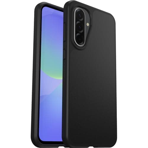 Image of OtterBox React Series Case for Samsung Galaxy A36 5G, Shockproof, Drop proof, Ultra-Slim, Protective Thin Case, Tested to Military Standard, Black