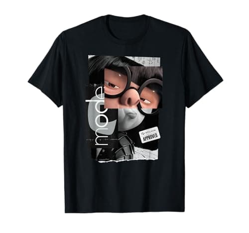 Image of Disney and Pixar’s The Incredibles Edna Mode Fashion Logo T-Shirt