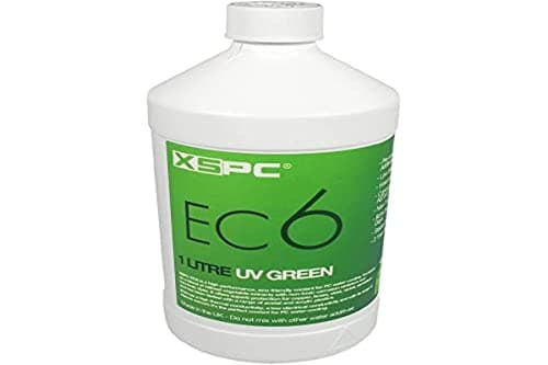 Image of XSPC XS-EC6-GRN Pre Mixed Low Conductivity Coolant, UV Green 1 Litre