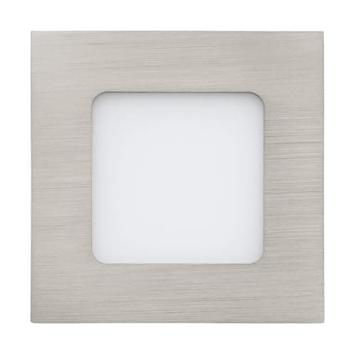 Image of EGLO 94519 Fueva 1, Steel, Integrated LED, Satin Nickel