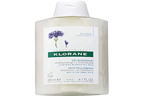 Image of Klorane Centaury Anti-Yellowing Shampoo for Grey, Blonde Hair 200ml