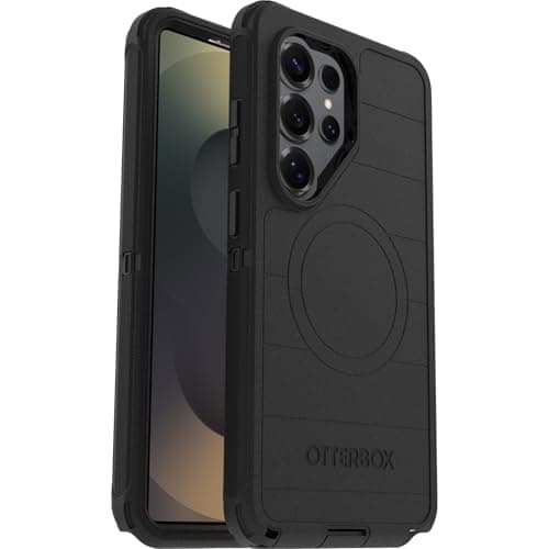 Image of OtterBox Defender Series Pro Case with Magnets for Samsung Galaxy S26 Ultra, Shockproof, Drop Proof, Ultra-Rugged, Protective Case, 7x Tested to Military Standard, Black