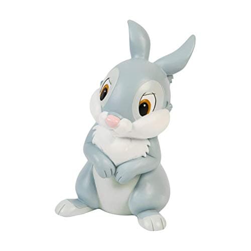 Image of Widdop and Co Money Bank, Thumper the Rabbit from Bambi, Resin Money Box, New Baby 1st Birthday Gift, Orange, Blue, White, Black