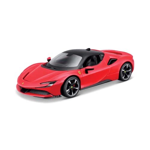 Image of Maisto Ferrari SF90 STRADALE Build-it-Yourself Die-Cast Model Car Kit - 1:24 Scale, Assorted Designs and Colours