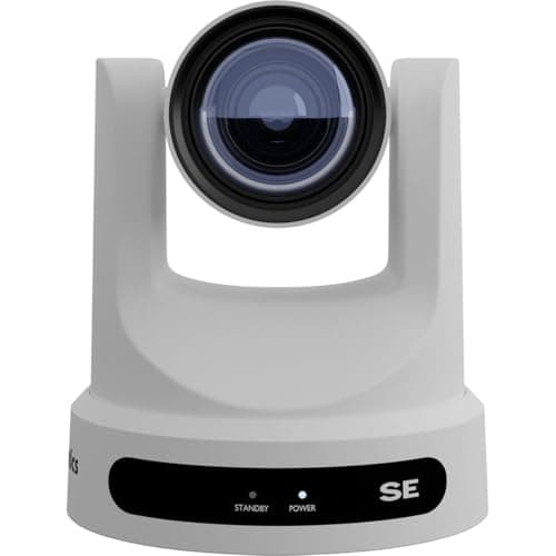 Image of PTZOptics Move SE SDI/HDMI/USB/IP Indoor PTZ Camera with Auto-Tracking - White, 12x