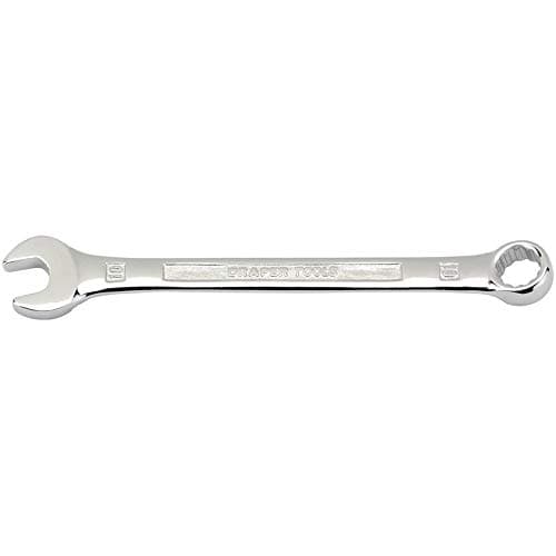 Image of Draper 35352 Combination Spanner, Hardened and Tempered, 10mm, Blue