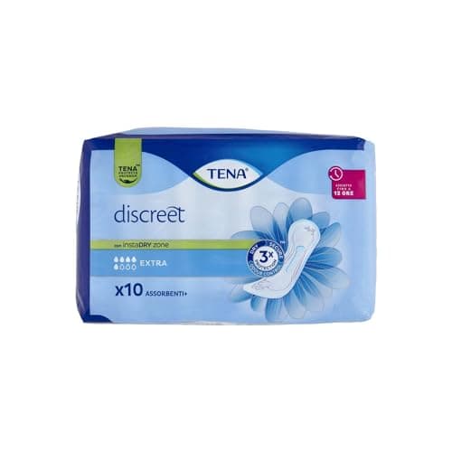 Image of Tena Absorbent Discreet Extra 10 Pieces, 10pcs