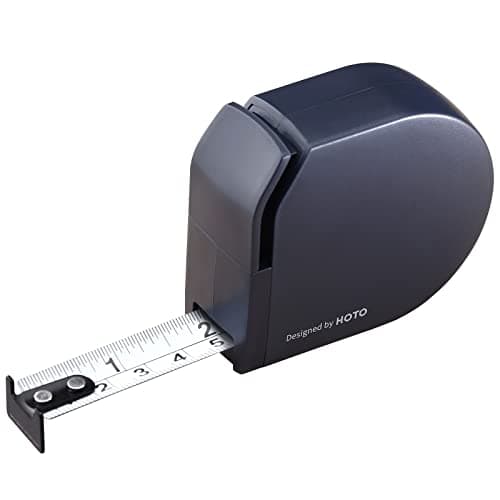 Image of HOTO Self Lock Tape Measure, Retractable Measuring Tape, Precise Measurement, Great Stiffness, Shock Absorbent Base, 10 Ft (3m)