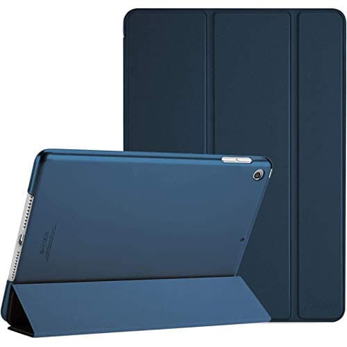 Image of ProCase for iPad 9th/ 8th/ 7th Generation Case 10.2 Inch (2021/2020/2019 Release), 10.2 iPad Case 9th/ 8th/ 7th Gen Cover, Slim Smart Cover with Translucent Hard Shell Back -Navy