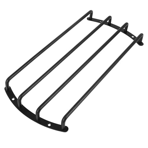 Image of X AUTOHAUX 12'' Black Metal Car Bar Grille Subwoofer Speaker Grill Cover Guard