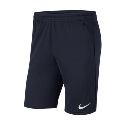 Image of NIKE CW6152-451 M NK DF PARK20 SHORT KZ Pants Men's OBSIDIAN/OBSIDIAN/WHITE Size L