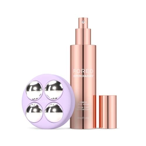 Image of FOREO Bear 2 Body Advanced Microcurrent Sculpting Machine + Conductive Supercharged Firming Serum - Cellulite Massager & Lymphatic Drainage - Firm, Contour & Smooth - Massager