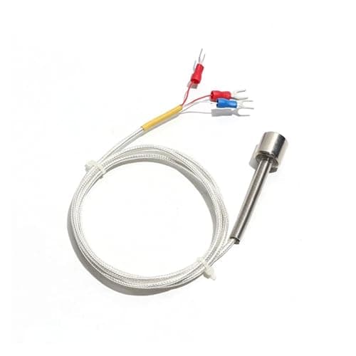 Image of PT100 Magnetic Temperature Sensor, Strong Magnet Probe, -60°C to 80°C, High Precision Adsorption Probe(1pc)(1M)