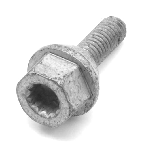 Image of HAOTOM WHT001163B Water Pump Pulley Bolt Fixing Screw M6X16.5 Compatible For Audi A1 A3 A4 A5 A6 A7 Q3 Q5 Q7 TT For Volkswagen Atlas Beetle CC Eos Jetta Passat Tiguan Golf Sharan Scirocco WHT001163B
