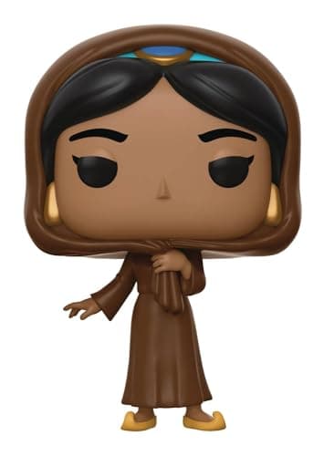 Image of Funko POP! Vinyl: Disney: Aladdin: Jasmine In Disguise - 1/6 Odds for Rare Chase Variant - Collectable Vinyl Figure - Gift Idea - Official Merchandise - Toys for Kids & Adults - Movies Fans