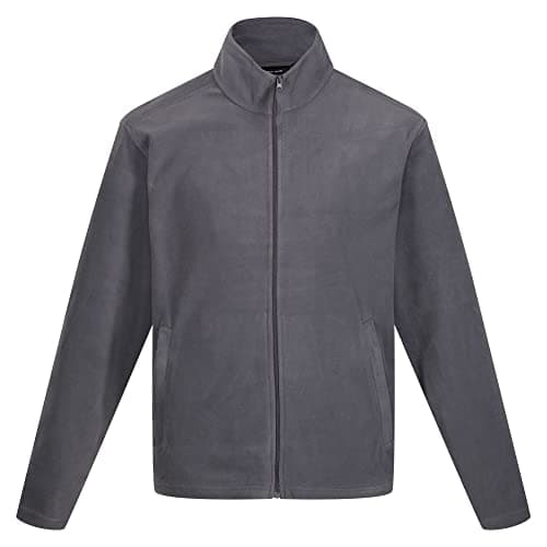 Image of Regatta Mens Classic Fleece Jacket, Seal Grey, L UK