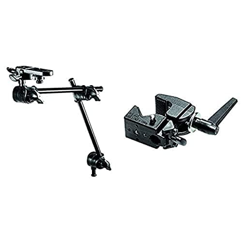 Image of Manfrotto Single Arm 2 Section with Camera Bracket + Super Clamp without Stud