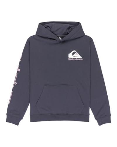 Image of Quiksilver Fleece sweater OMNI LOGO HOODIE Boy's Black 8