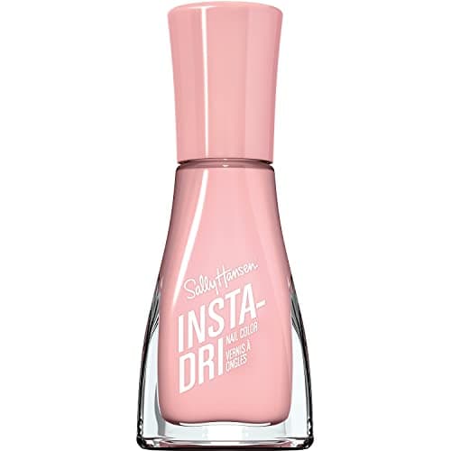 Image of Sally Hansen Insta-Dri Nail Polish, Petal Pusher, 60 Seconds Quick Drying, Long Lasting, Streak Free, Shiny Finish, 3-in-1 Formula, Built in Base and Top Coat, 9.17ml