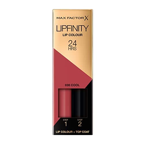 Image of Max Factor Lipfinity Cool, Long-Lasting, Two Step Lipstick, Vibrant Colour, Hydrating, Lasts 24 Hrs, Matte Lip Colour With Glossy Top Coat, 4.2g