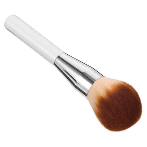 Image of Generic Fluffy Makeup Brush for Women Cosmetics with Artificial Fiber, Setting Function and No Shedding, White Foundation and Blush Brush for Blending and Professional Use