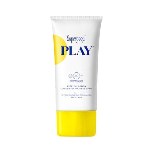 Image of Supergoop! PLAY Everyday Lotion SPF 50 - Broad Spectrum Body & Face Sunscreen - Great for Active Days - Fast Absorbing, Very Water-Resistant - 5.5 fl oz