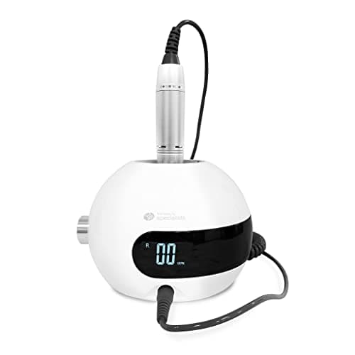 Image of Rio Professional Electric Nail File with Portable Wearable Controller, Electric Nail Drill, Rechargeable Electric Nail File, Dual Direction, 35000RPM, for Acrylic & Gel Nails, Manicure & Pedicure