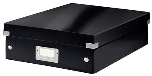 Image of Leitz Organiser Box, Click and Store Range 60580095 - Medium, Black