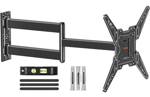 Image of ELIVED TV Wall Bracket with 796mm Long Arm for Most 26-65 Inch TVs, Swivel and Tilt Long Extension TV Wall Mount, Full Motion Corner Wall Mount Max VESA 400x400mm up to 45kg