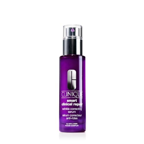 Image of Clinique Smart Clinical Repair Wrinkle Correcting Face Serum With Hyaluronic Acid, 9.5% Peptides + 1% Advanced Retinoid Serum | Anti-Ageing + Hydrating