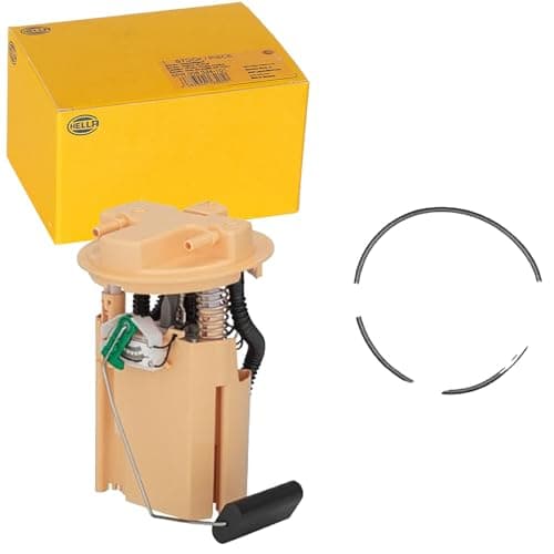 Image of HELLA 8TF 358 303-011 Fuel Feed Unit - 12V - Electric - 4-pin connector - with gasket/seal