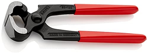 Image of KNIPEX Carpenters' Pincers Self-Service Card with Plastic Coating 160 mm, 50 01 160 SB