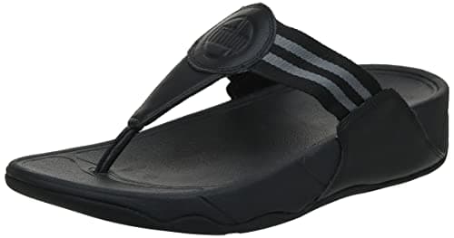 Image of FITFLOP Walkstar Wedge Sandals UK 3 Black
