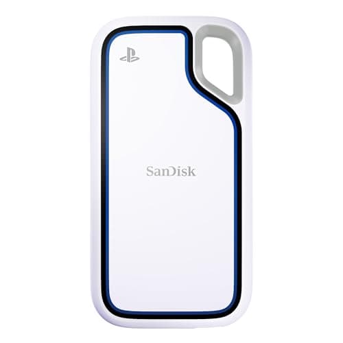 Image of SANDISK Extreme Portable SSD for PS5 2TB (Officially Licensed for PlayStation 5 Consoles and PC's, read speeds up to 1000 MB/s, Drop Protection, USB 3.2 Gen2, Discord Nitro 1 Month Trial)