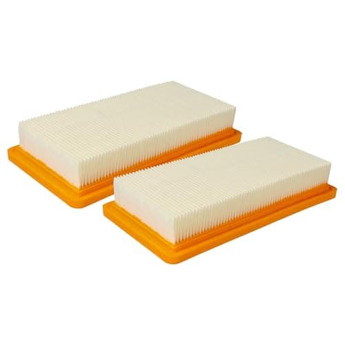 Image of vhbw 2x motor filter compatible with Kärcher BR 45/22 C Bp Pack + MF, BR 45/22 C Bp Pack Fleet *EU, DS 5.800 Waterfilter Vacuum Cleaner