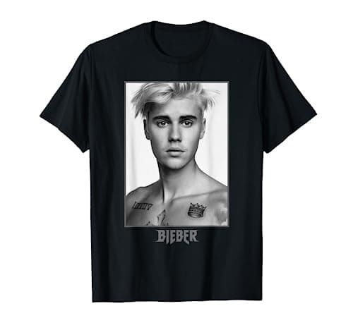 Image of Justin Bieber Official Sorry Photo T-shirt T-Shirt