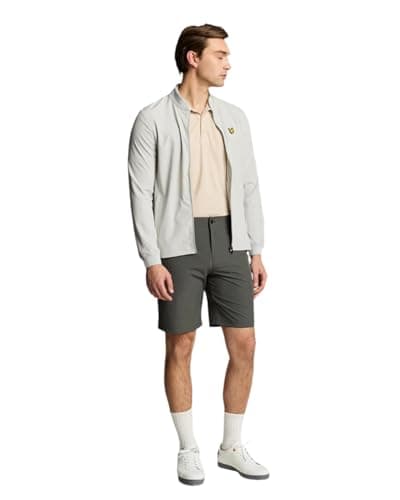 Image of Lyle & Scott Mens 5 Pocket Golf Stylish Shorts - Granite - 32" Waist