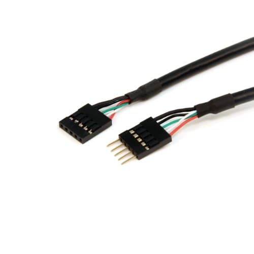 Image of StarTech.com USBINT5PINMF 18 Inch Internal 5 Pin USB IDC Motherboard Header Cable M/F, internal USB header M/F, 5-Pin USB header Cable