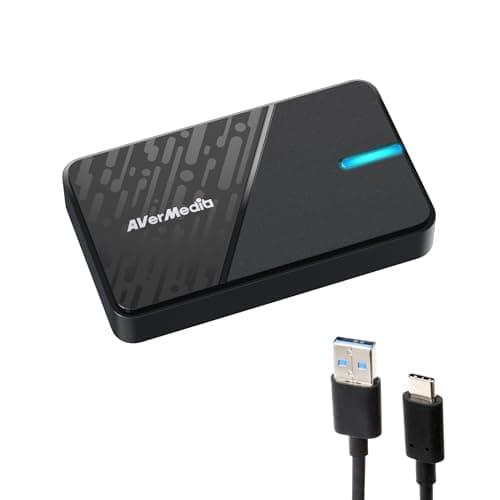 Image of AVerMedia Capture Card for Streaming, 4K60 HDR Passthrough, 1080p60 Video Recording, Ultra-Low Latency Game Streaming for Switch 2, Xbox, PS5, PC on Twitch, OBS, Win11, Mac - StreamLine MINI+ GC311G2