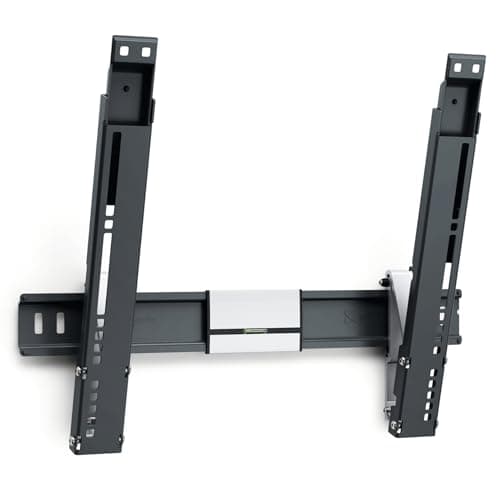 Image of Vogel's THIN 415 tiltable TV wall bracket for 26-55 inch (66-140 cm) TVs, max. 39.6 lbs (18 kg), max. VESA 400x400, ultra slim TV wall mount, TÜV certified, Black