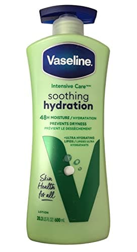 Image of Vaseline Intensive Care With Aloe Soothe For Dry Skin Non Greasy Body Lotion 600 ML