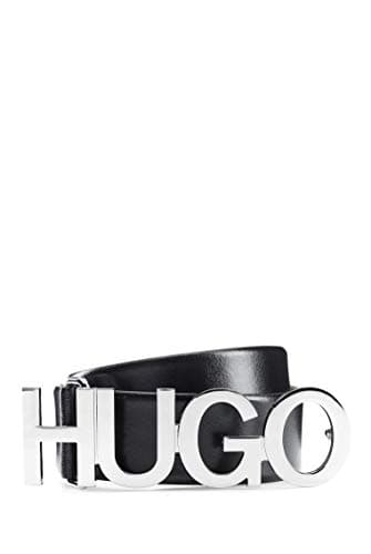 Image of HUGO Women Women's Zula Belt 4 Cm-zl Belt, Black (Black 001), 75
