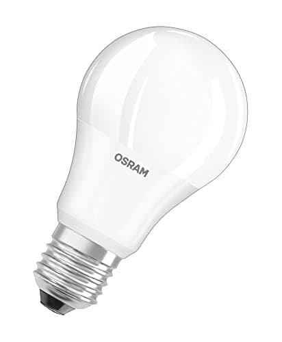 Image of OSRAM LED Base Classic A/LED lamp, Classic Bulb Shape, with Screw Base: E27, 9.50 W, 220…240 V, 60 W Replacement, Frosted, 2700 K, 3pack